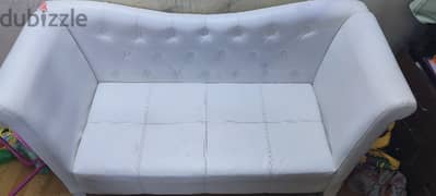 Sofa Urgent Sale white Color
