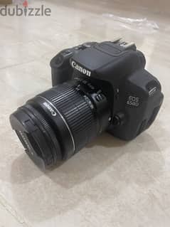 Canon 650D + lens
