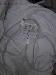 I'm urgent selling iPhone 15 Pro original charger and cable