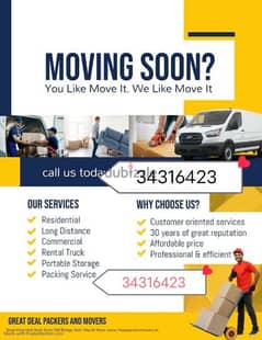 house siftng Bahrain movers and Packers and