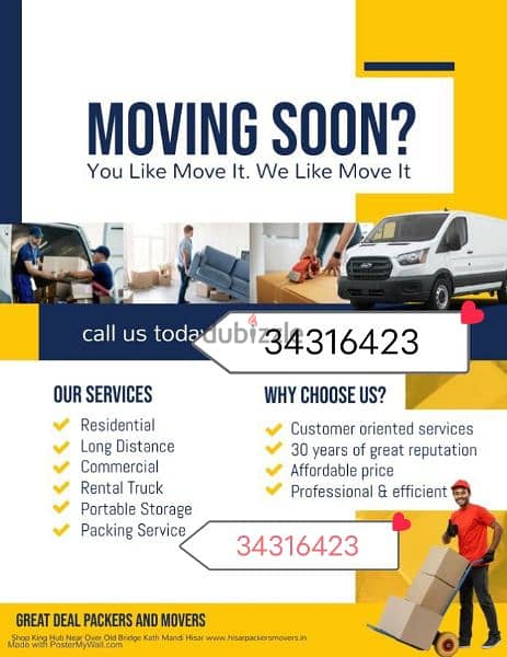 house siftng Bahrain movers and Packers and 0