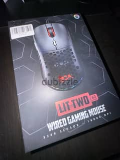 Devo Wired Gaming Mouse Lit Two
