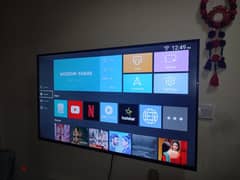 amaz 50 inch 4k smart tv with built in receiver
