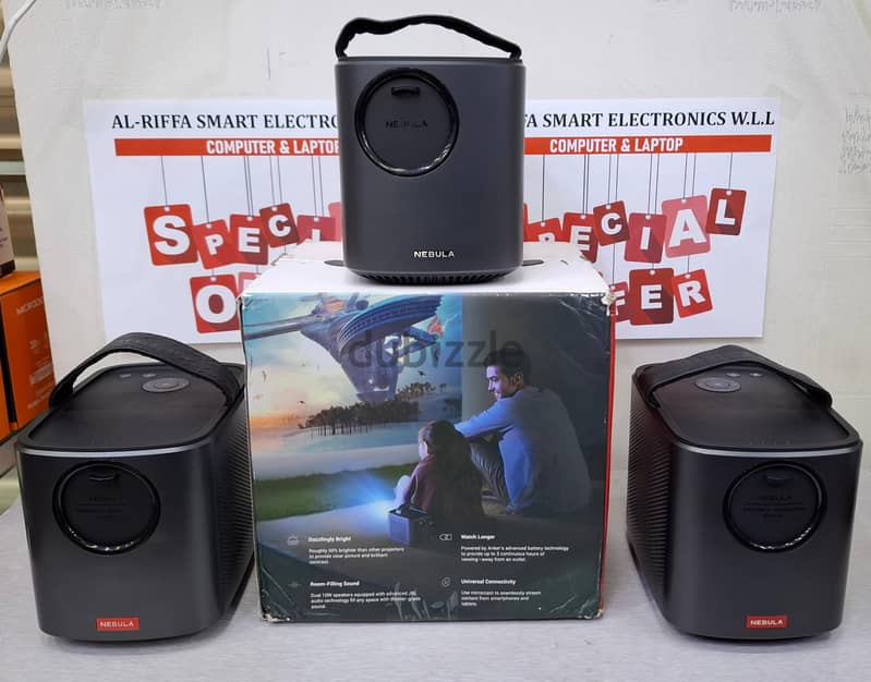 New Smart 4K WIFI Projector Portable (Watch Anywhere) Dolby Speaker 1