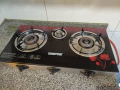 Geepas Gas stove with Cylinder