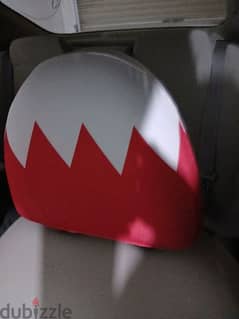 Covers for headrests, side mirrors