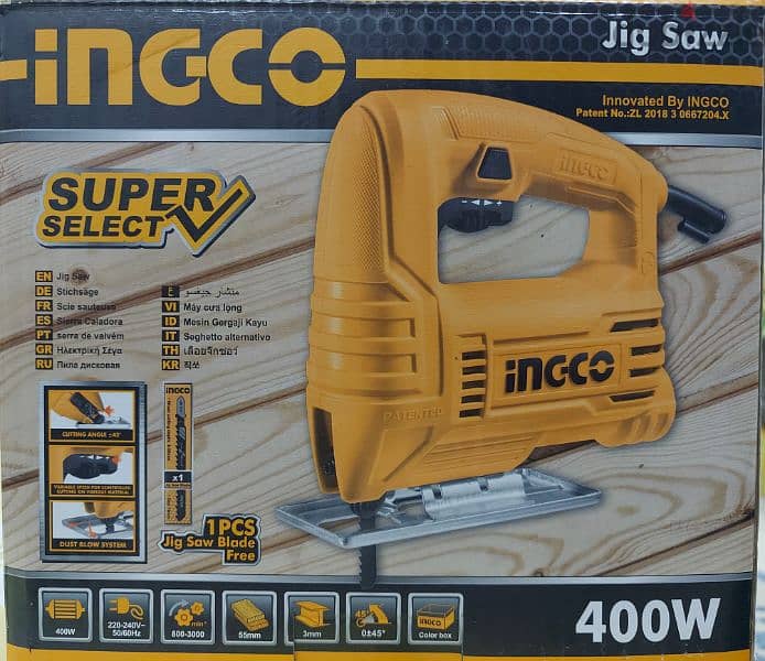 DIY JigSaw INGCO saw machine sawing wood cutting tool منشار 0