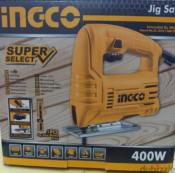 DIY JigSaw INGCO saw machine sawing wood cutting tool منشار 5