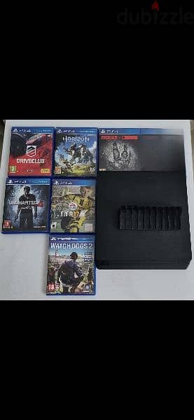 PS4 BUNDLE - (With 6 Games, 1 Conroller and a Game Stand) 0