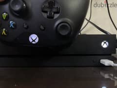 Xbox one X black color with gta 5 cd