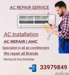 Ac service removing and fixing window spilt