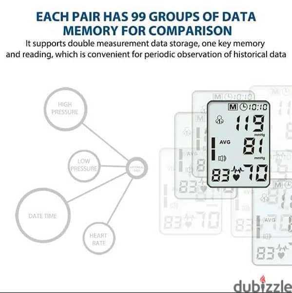 Blood pressure monitor جهاز قياس ضغط الدم 3