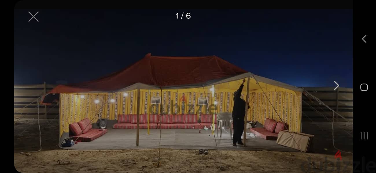 Tents and seatings for sale خيام وملحقاتها للبيع 4