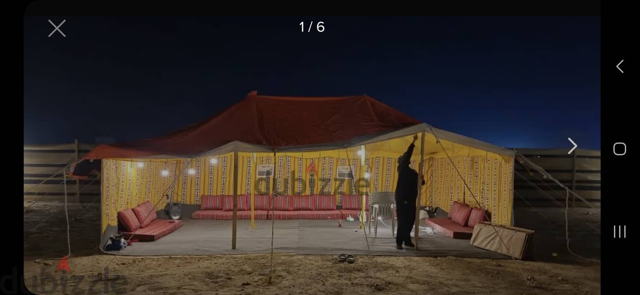 Tents and seatings for sale خيام وملحقاتها للبيع 5