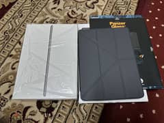 Ipad10.2 9th generation with 1 year warranty, screen protector, cover