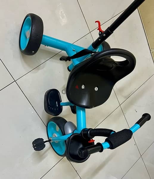 baby tri cycle with parent (adult) control 1