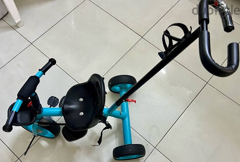 baby tri cycle with parent (adult) control 2