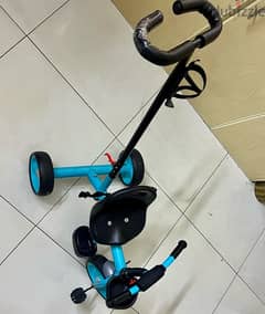 baby tri cycle with parent (adult) control 0
