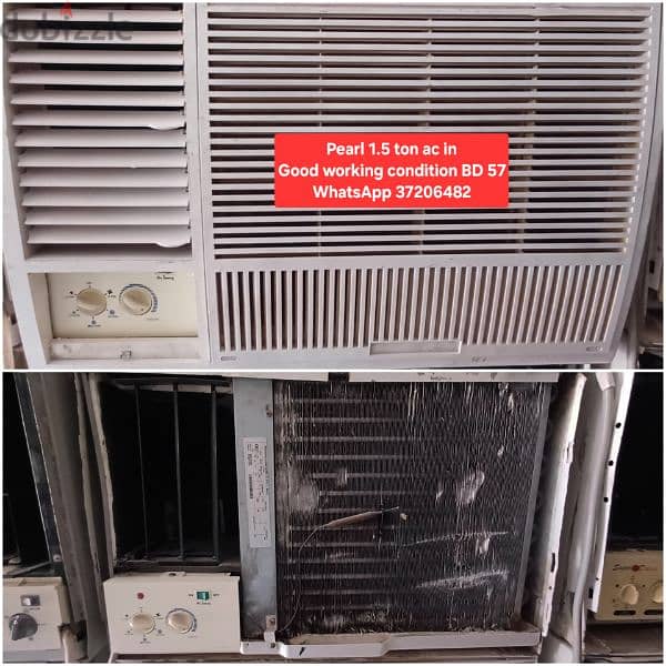 Pearl 2.5 ton window ac and otherr acss for sale with fixing 1