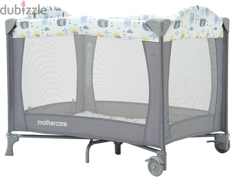 Travel crib Mothercare with memory foam travel mattress,used few times 4