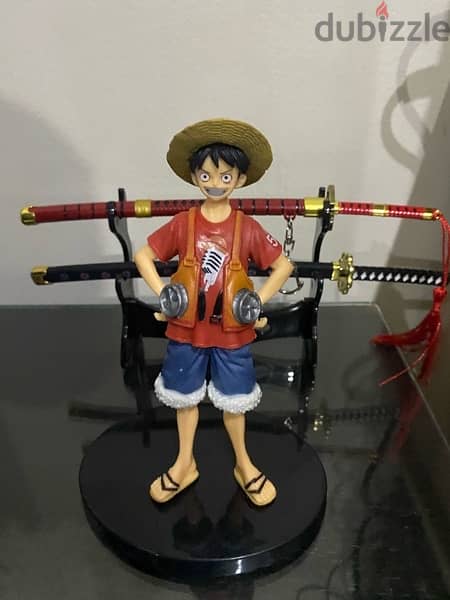 Anime Action Figures One Piece Luffy DBZ Gohan Naruto Crash انمي فيقر 19