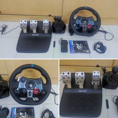 Excellent Condition Logitech G29 with  shifter for ps4 ps5 nd pc