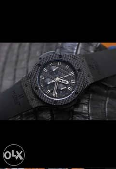 Hublot big bang 44mm all carbon fiber genuine replica watch 0