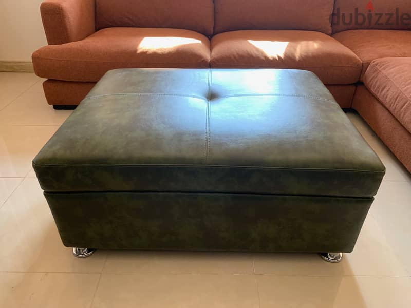 Ottoman Coffee Table Footstool 0