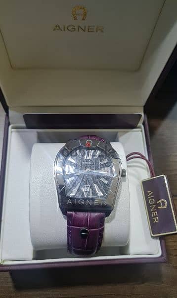 ORIGINAL AIGNER VERONA BRAND NEW WATCH 4