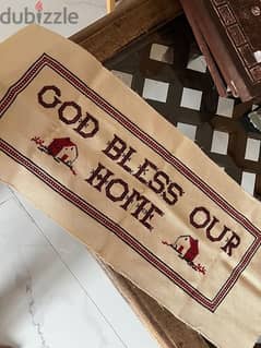 God Bless Our Home Stitching 0