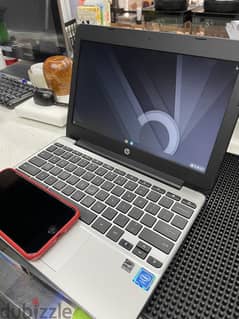 iPhone 8 Plus and Hp Chromebook