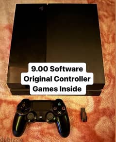 PS4 9.00 GAMES INSIDE EXCELENT CONDITION 0