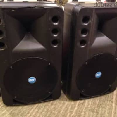 3 pieces RCF Professional Speakers Made in Italy