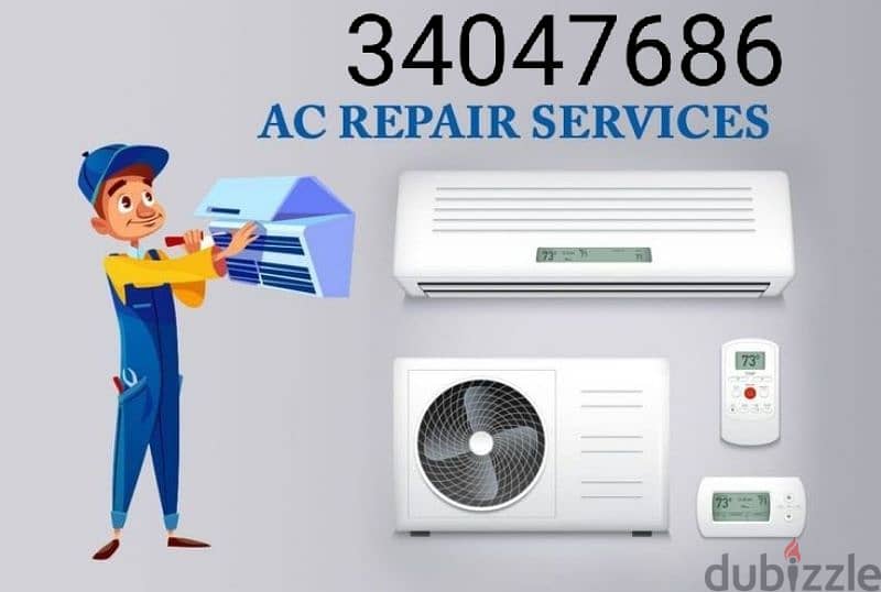 Experience staff Ac split window service repairing fixing gass filling 0