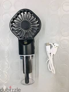 Portable handheld spray fan cool mist, perfect for dorms and outdoors