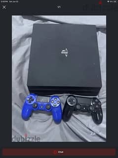 ps4 500gb for sale with two controller