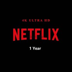 Netflix 1 Year Only 6 Bd 4k