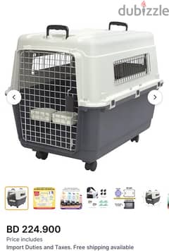 dog cage , good condition 0