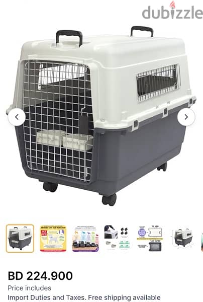 dog cage , good condition 0