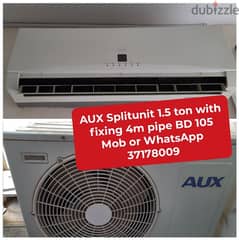 AUX Splitunit window Ac fridge washing machine cooking range sale