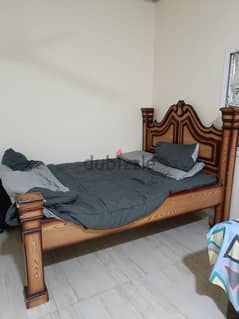 Double Bed with Medical Mattress 0