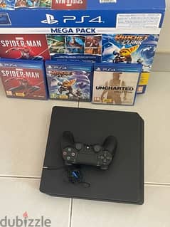 PS4 in a very good condition just used for 1 year