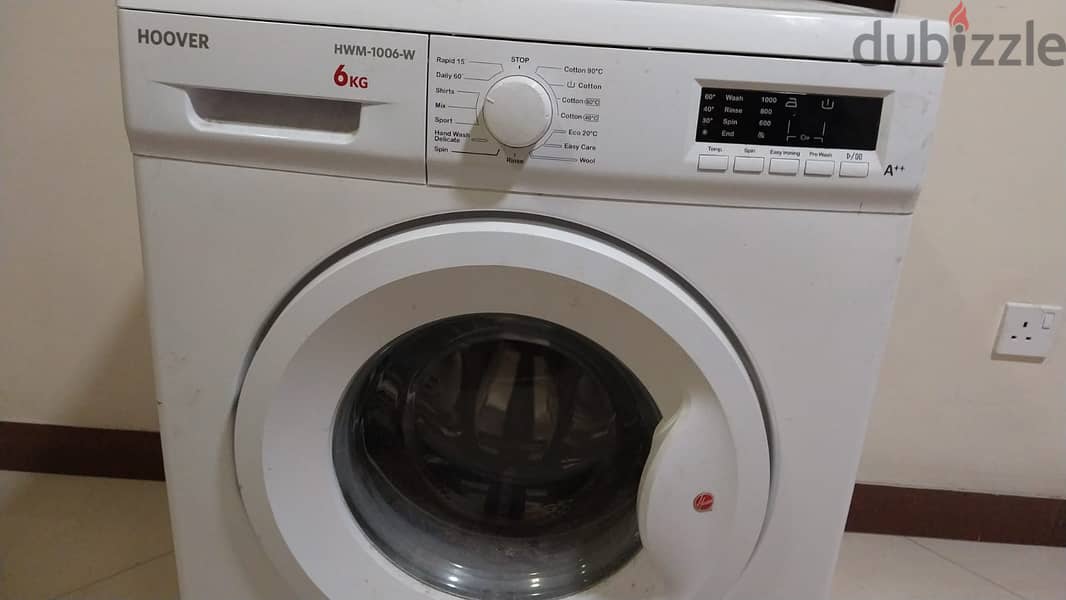 Fully automatic Hoover washing machine 1