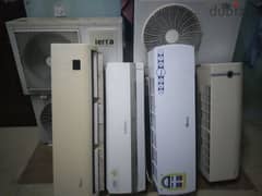 split AC for sale with fixing good condition good working repairing 0
