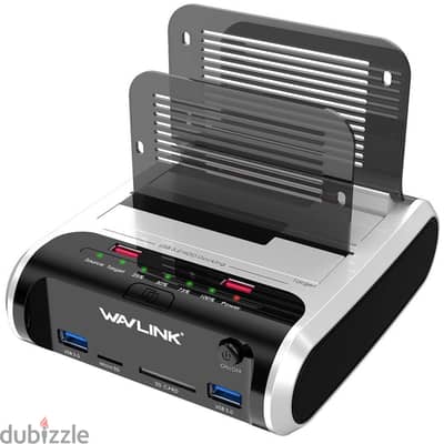 WAVLINK USB 3.0 to SATA Dual Bay Hard Drive Docking Station