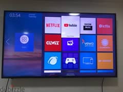 Hisense 58” inch smart tv 4K UHD 0
