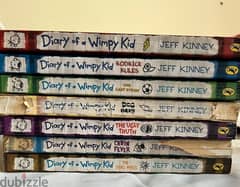 7 Diary of a wimpy kid books 13 BD