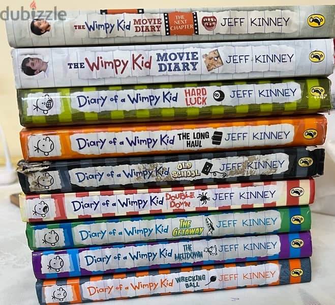 9 Diary of a wimpy kid hard cover books 30 BD 0