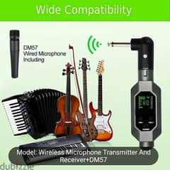 Musical Instrument / Microphone wireless transmitter