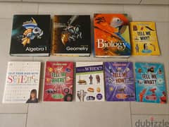 Story books, algebra books, biology books we have it all! (51 books) 0